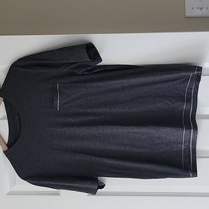 Mens Lahgo Short Sleeve pima cotton Pajama Sleep Pocket T Shirt Size M